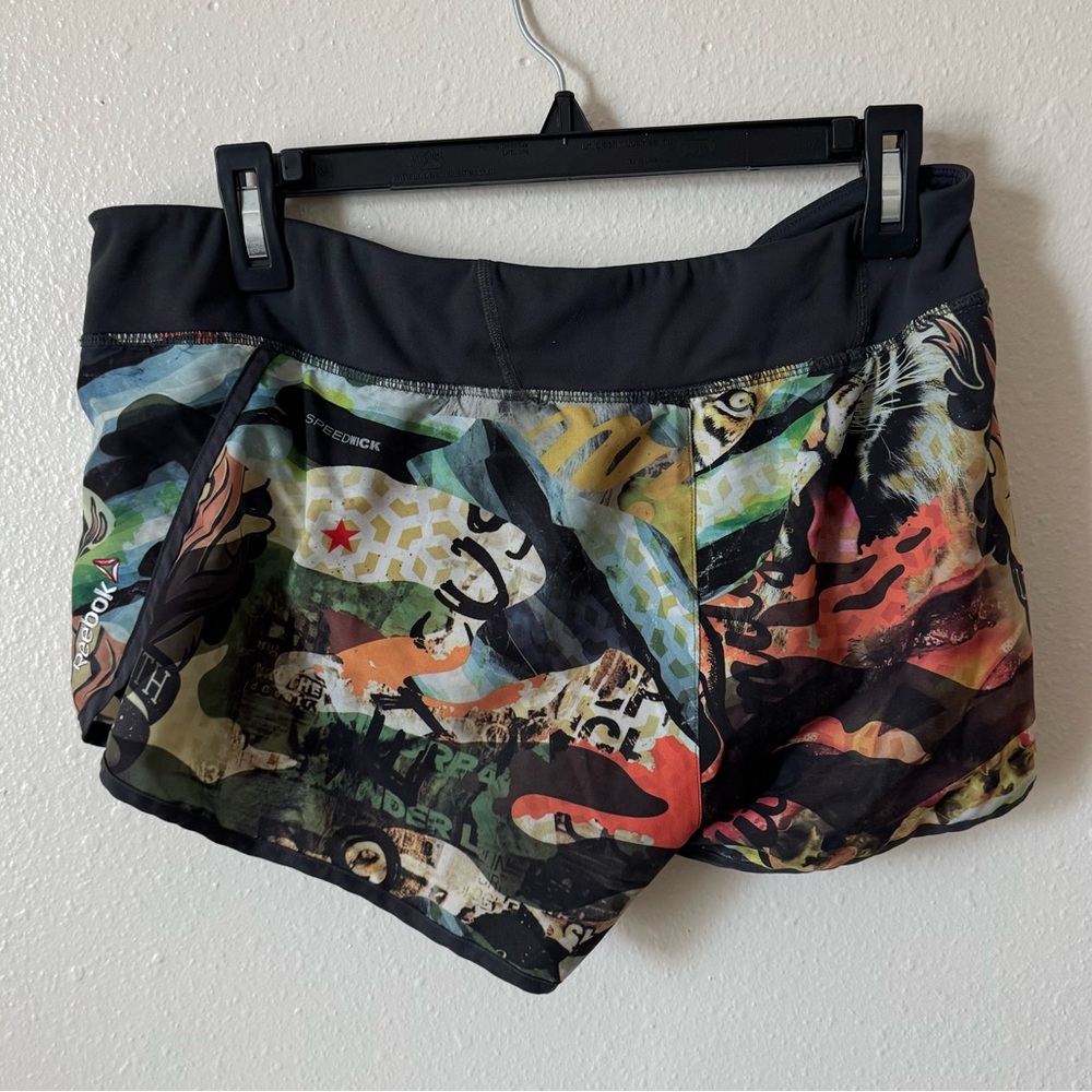 Reebok Multicolor Athletic Shorts